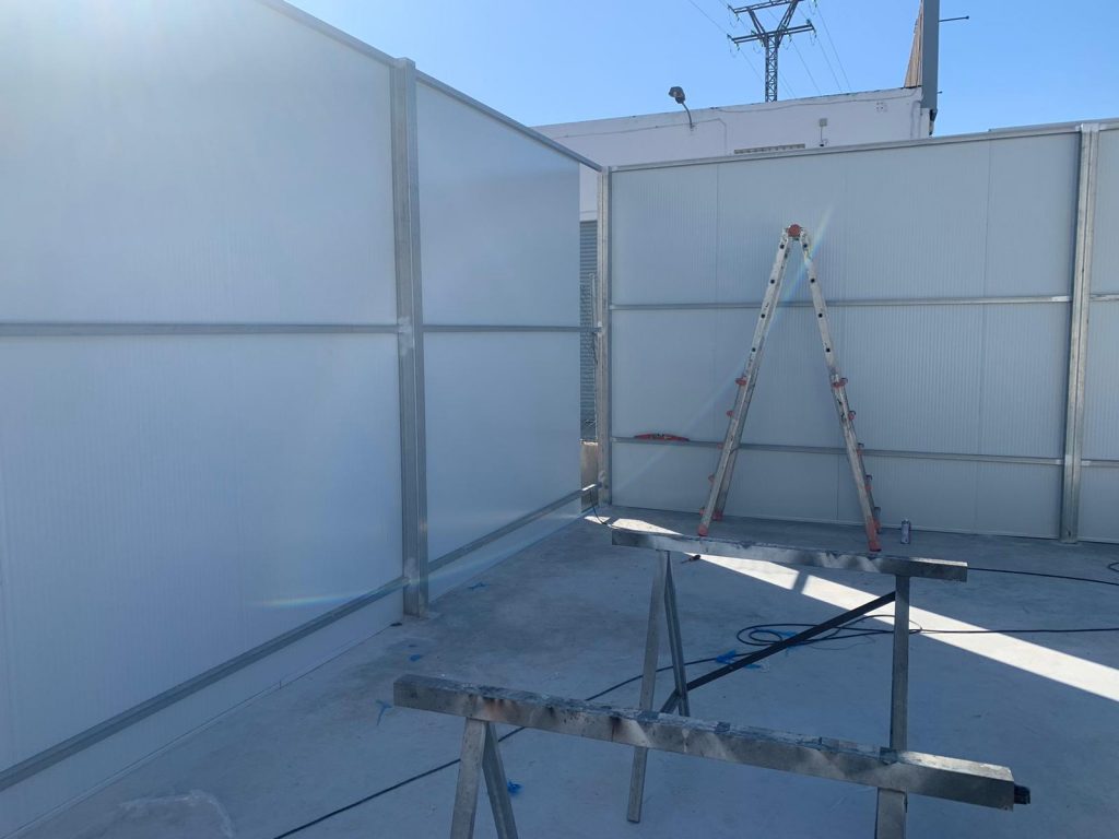 Trastero en construcción
